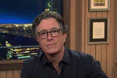 Stephen Colbert condemns Trump’s ‘unspeakably monstrous’ comments about blue states and coronavirus
