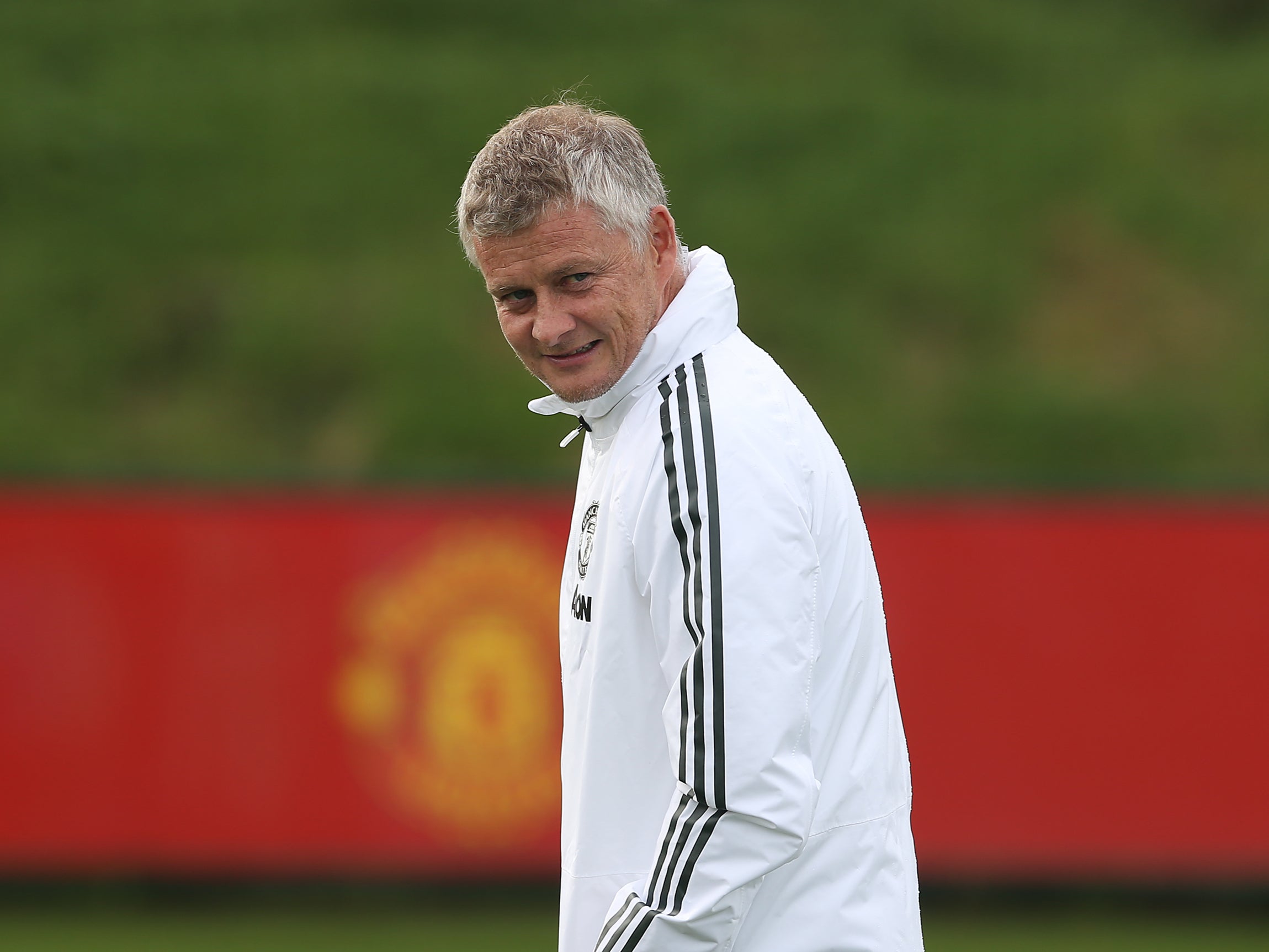 Manchester United coach Ole Gunnar Solskjaer