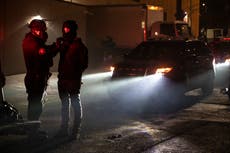 After wildfire pause, protests resume in Portland