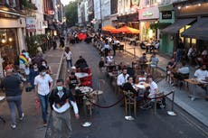 Coronavirus: Police mount extra patrols to enforce 'rule of six' on warm and sunny weekend