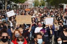 Thousands march in Berlin in support of refugees in Greece