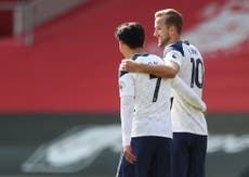 Son Heung-min credits ‘hard work’ for building Harry Kane connection after four-goal demolition of Southampton