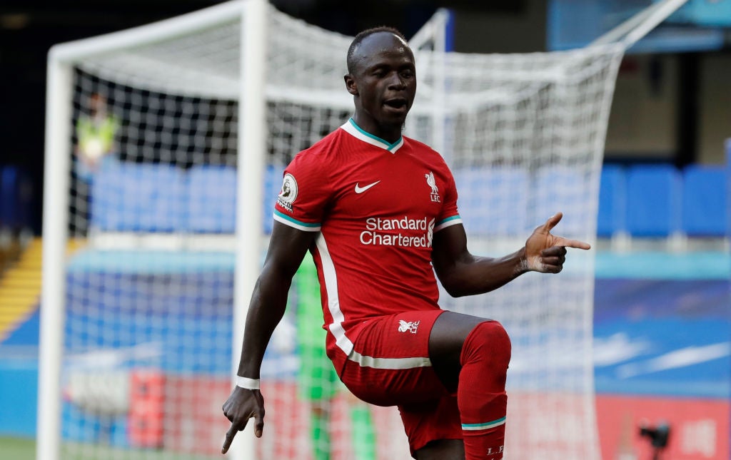 Sadio Mane scored his first two goals of the season