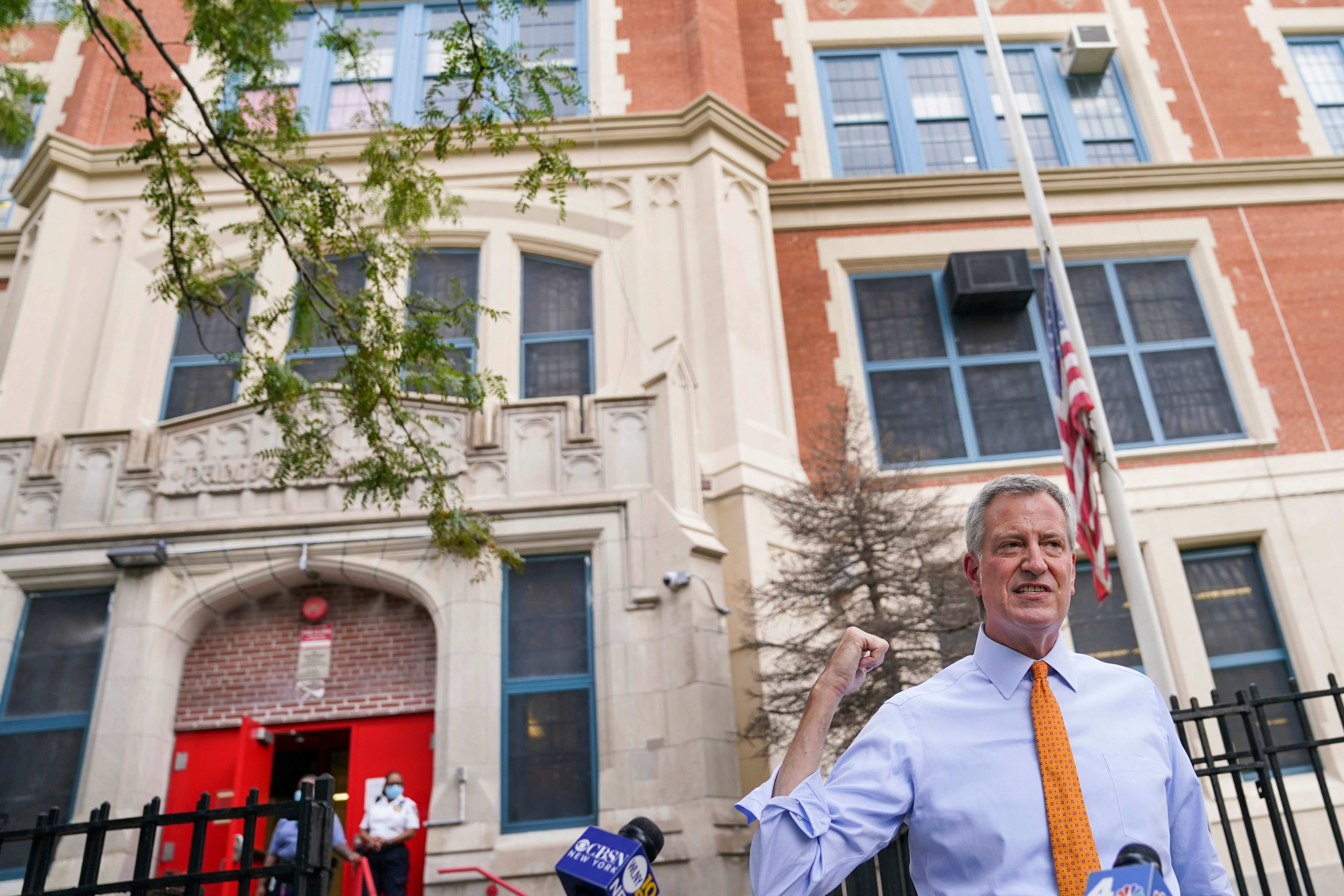 Virus Outbreak NYC Schools