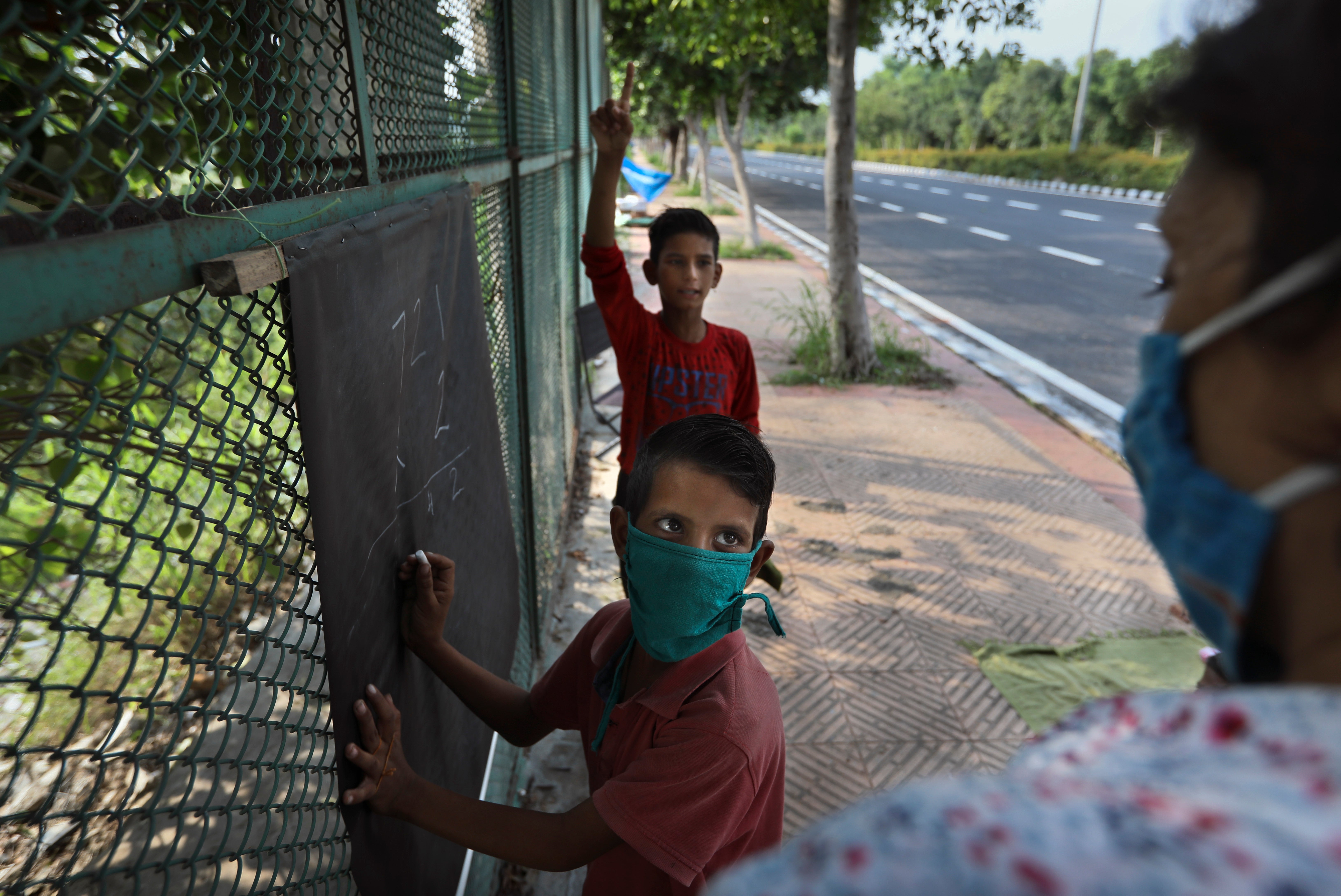 Virus Outbreak One Good Thing India Street School