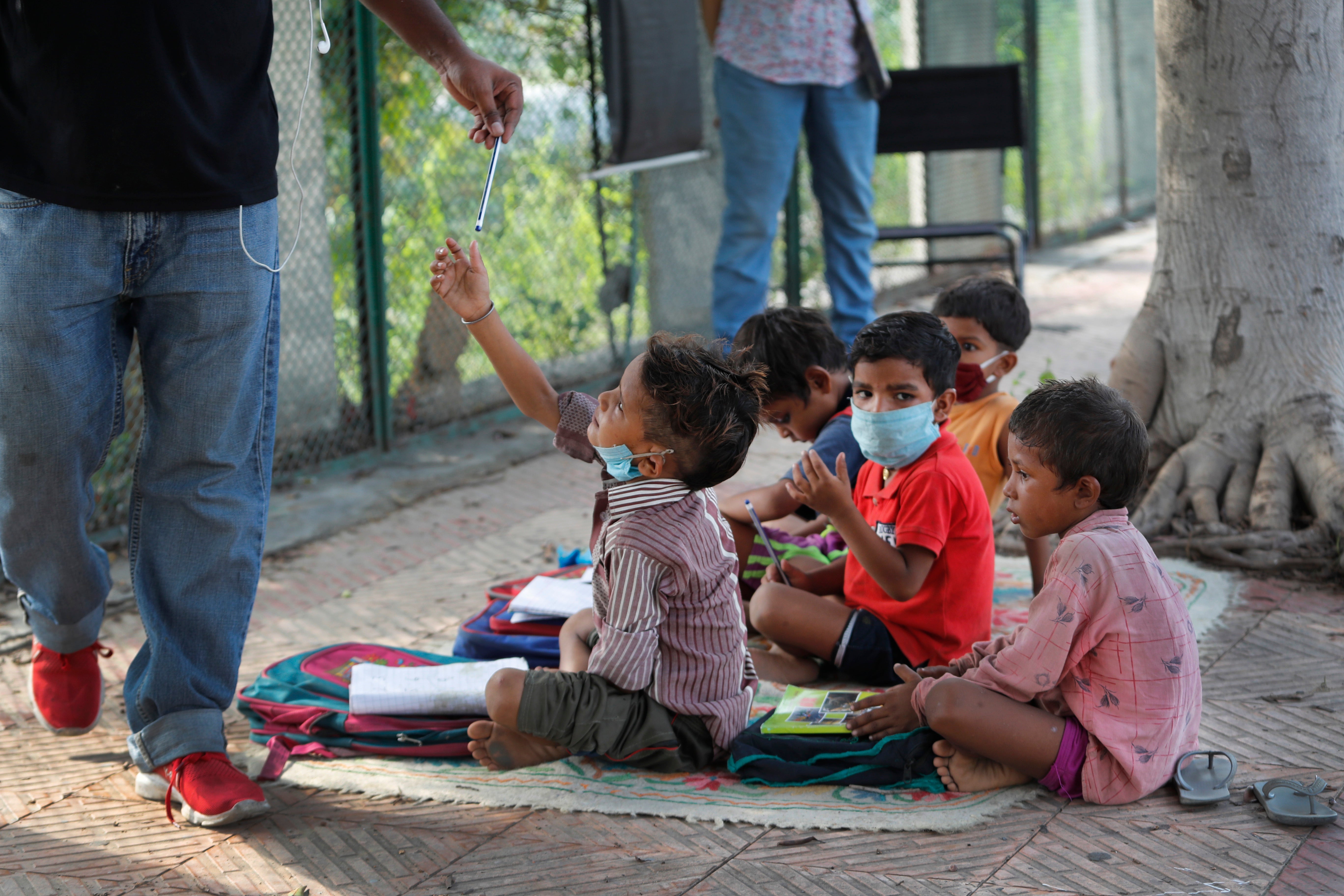 Virus Outbreak One Good Thing India Street School