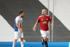 Donny van de Beek laments Manchester United’s lethargic play during defeat by Crystal Palace