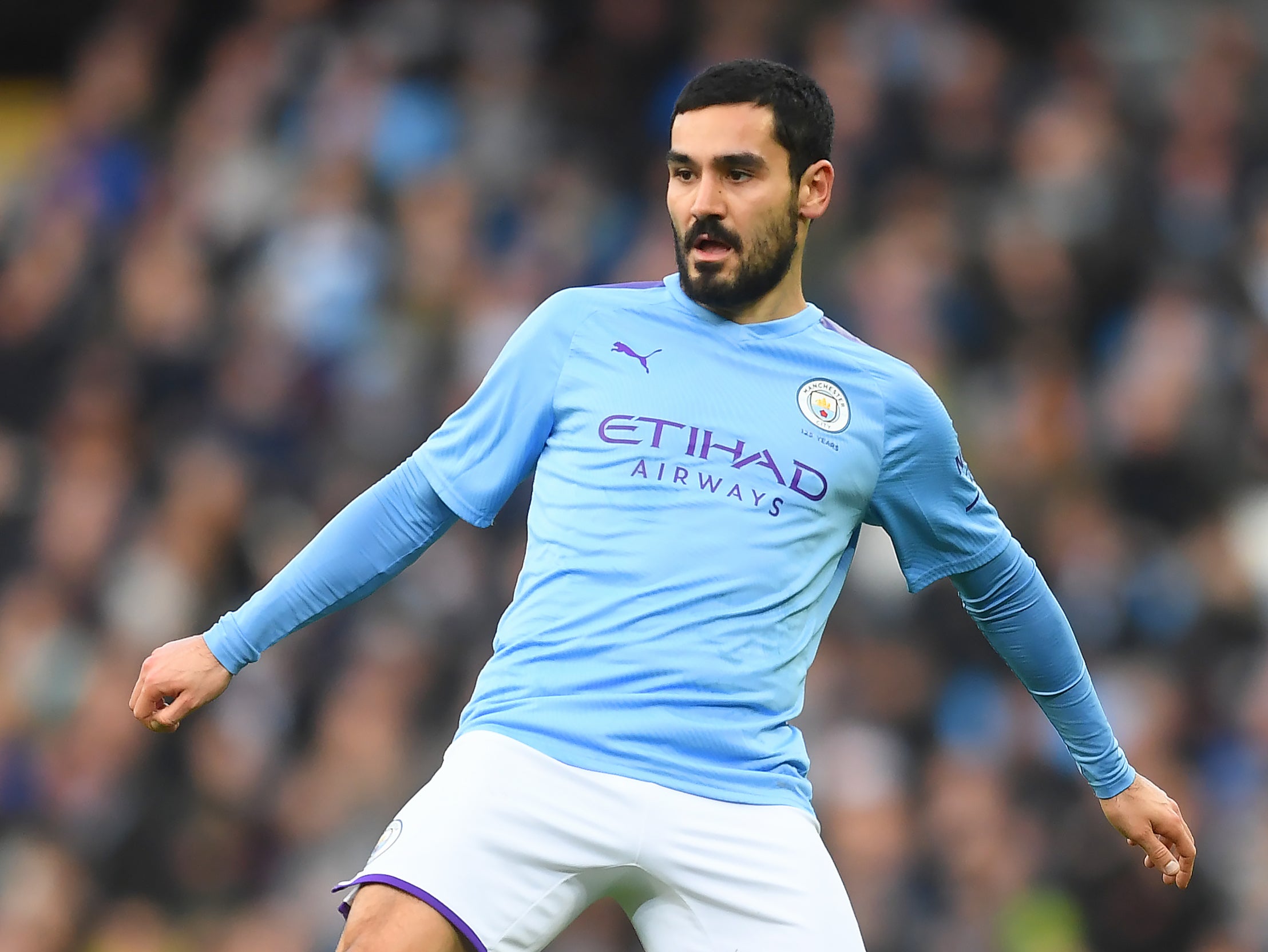 Manchester City midfielder Ilkay Gundogan