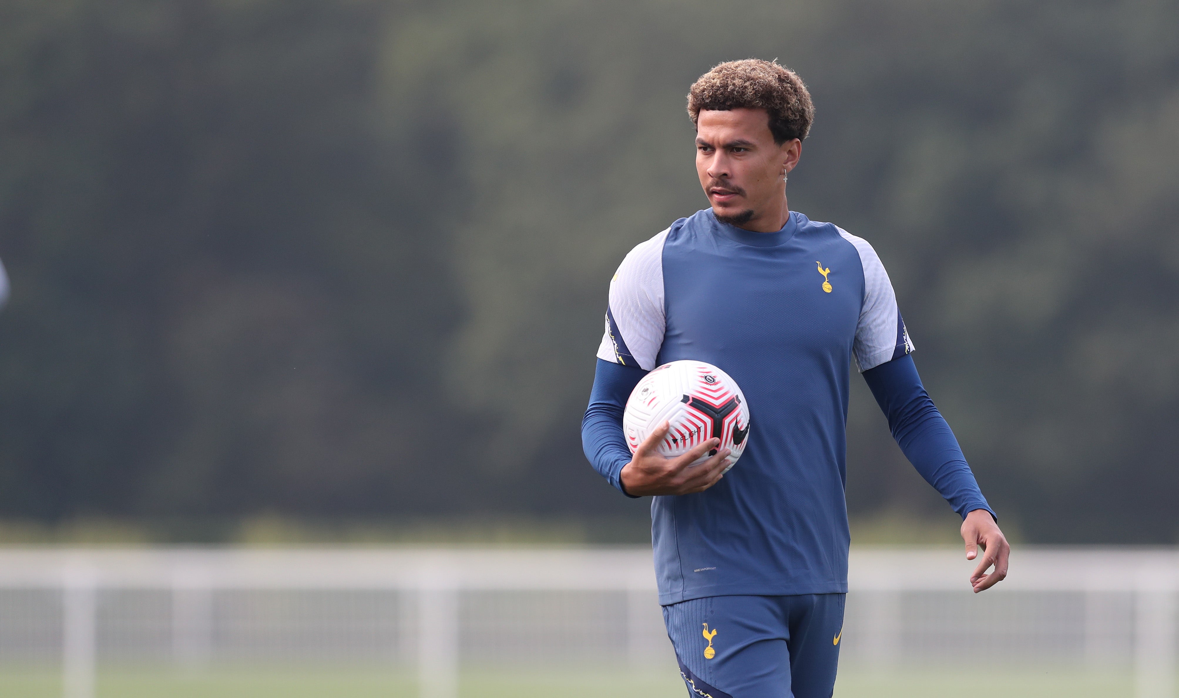 Dele Alli in training at Tottenham