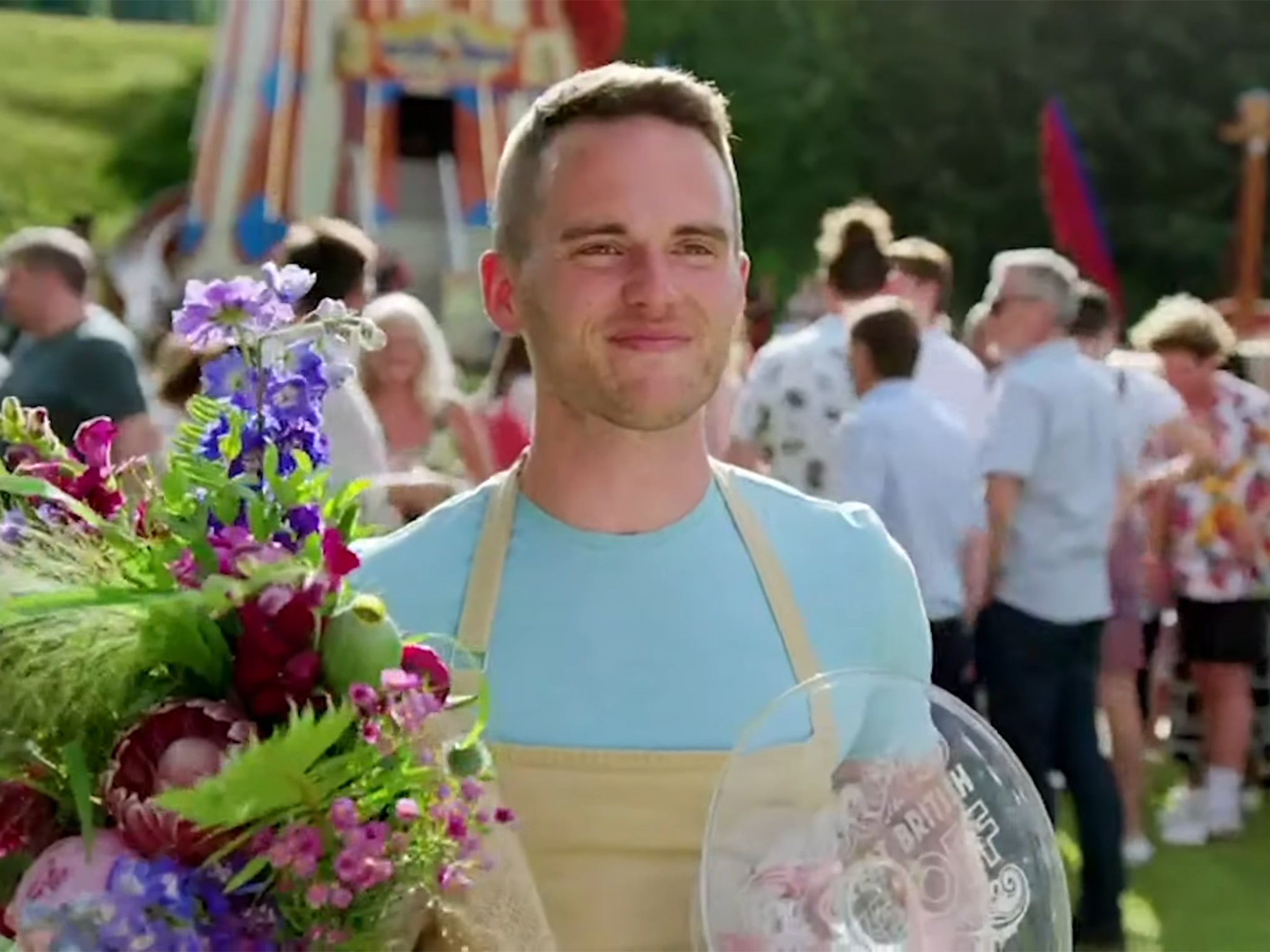 ‘Bake what you love to eat,’ says David Atherton, Bake Off’s 2019 winner