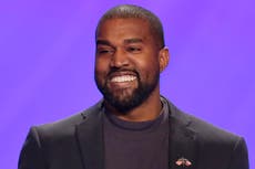 Kanye West tweet showed mock election data, not results