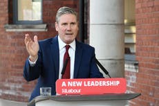 Labour conference: Boris Johnson ‘not up to the job’ of prime minister, Keir Starmer says