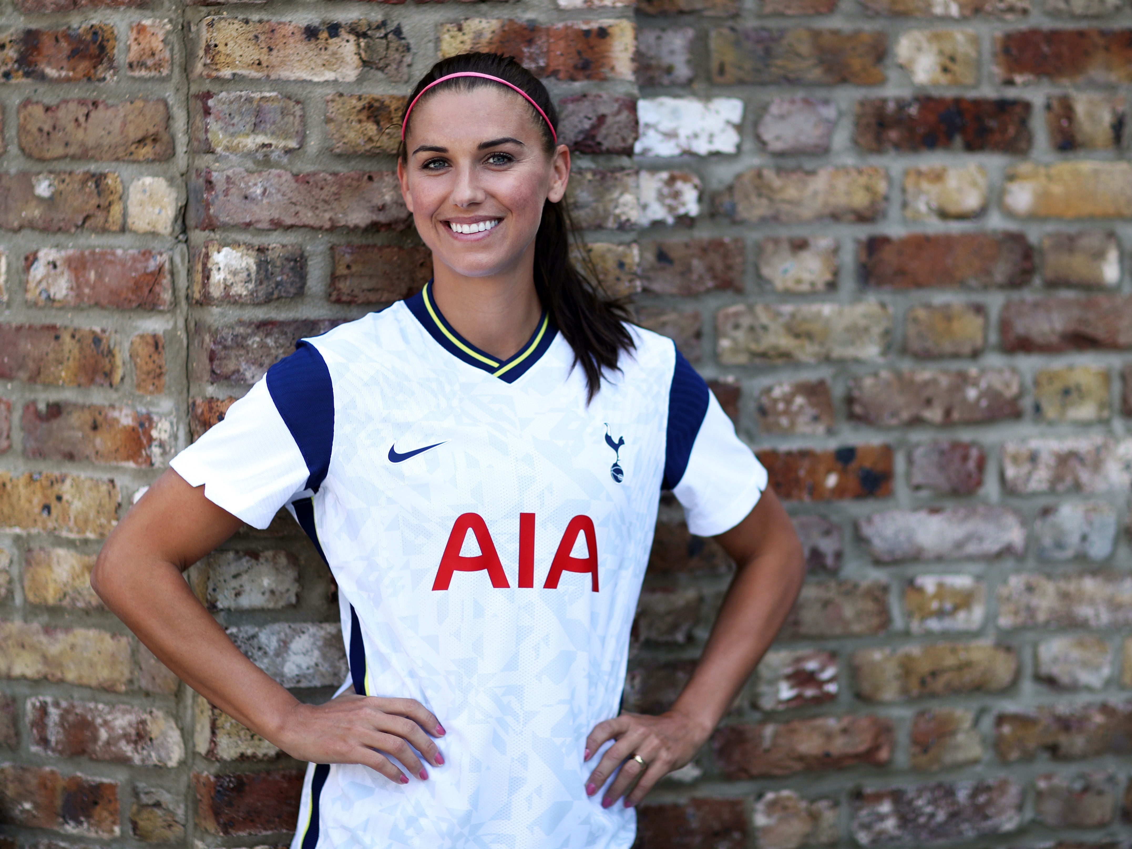 Tottenham forward Alex Morgan