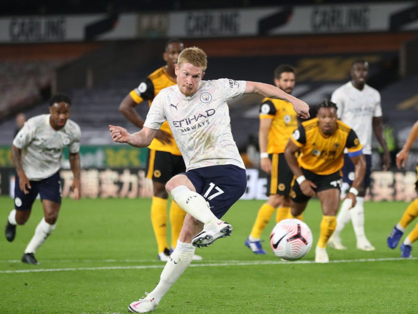 De Bruyne shone vs Wolves