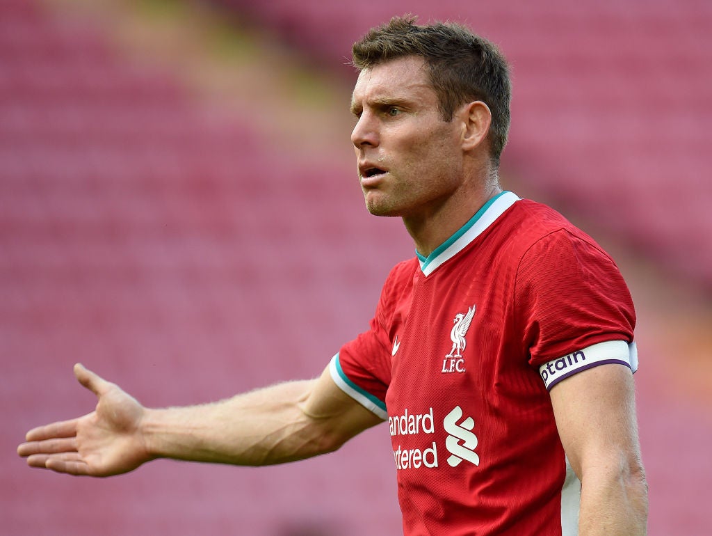 James Milner is likely to captain Liverpool against Lincoln