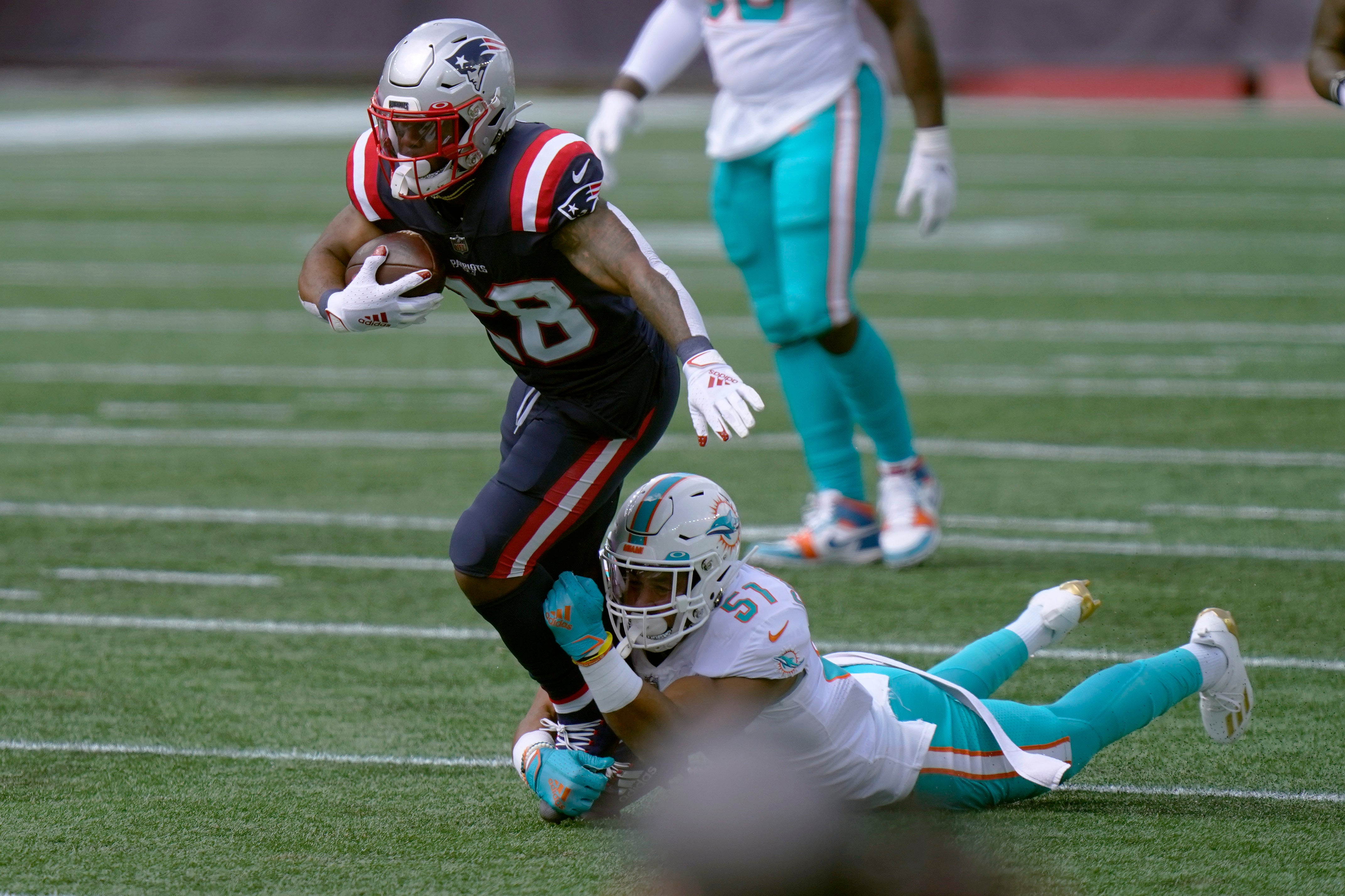 Patriots White Football