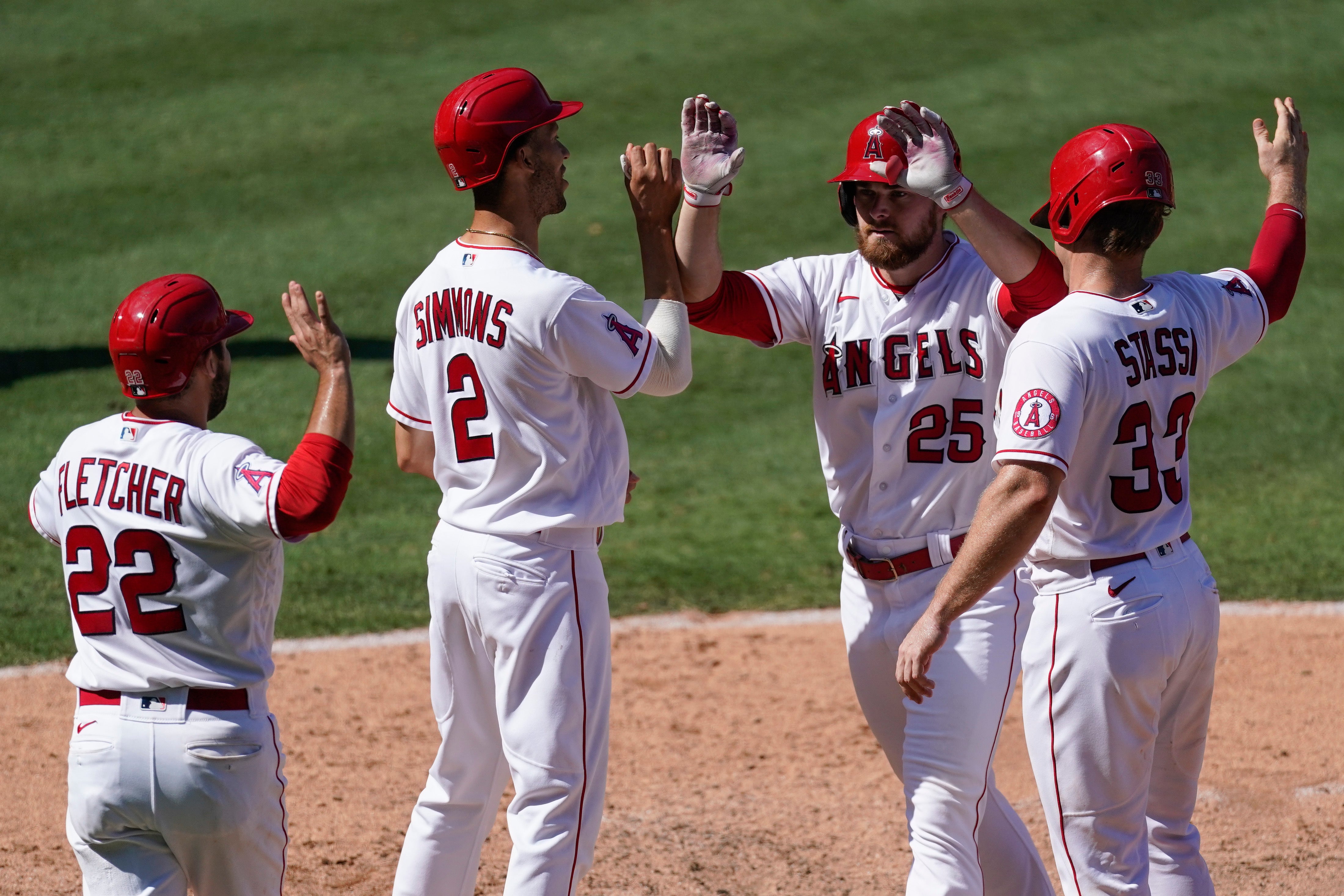 Rangers Angels Baseball