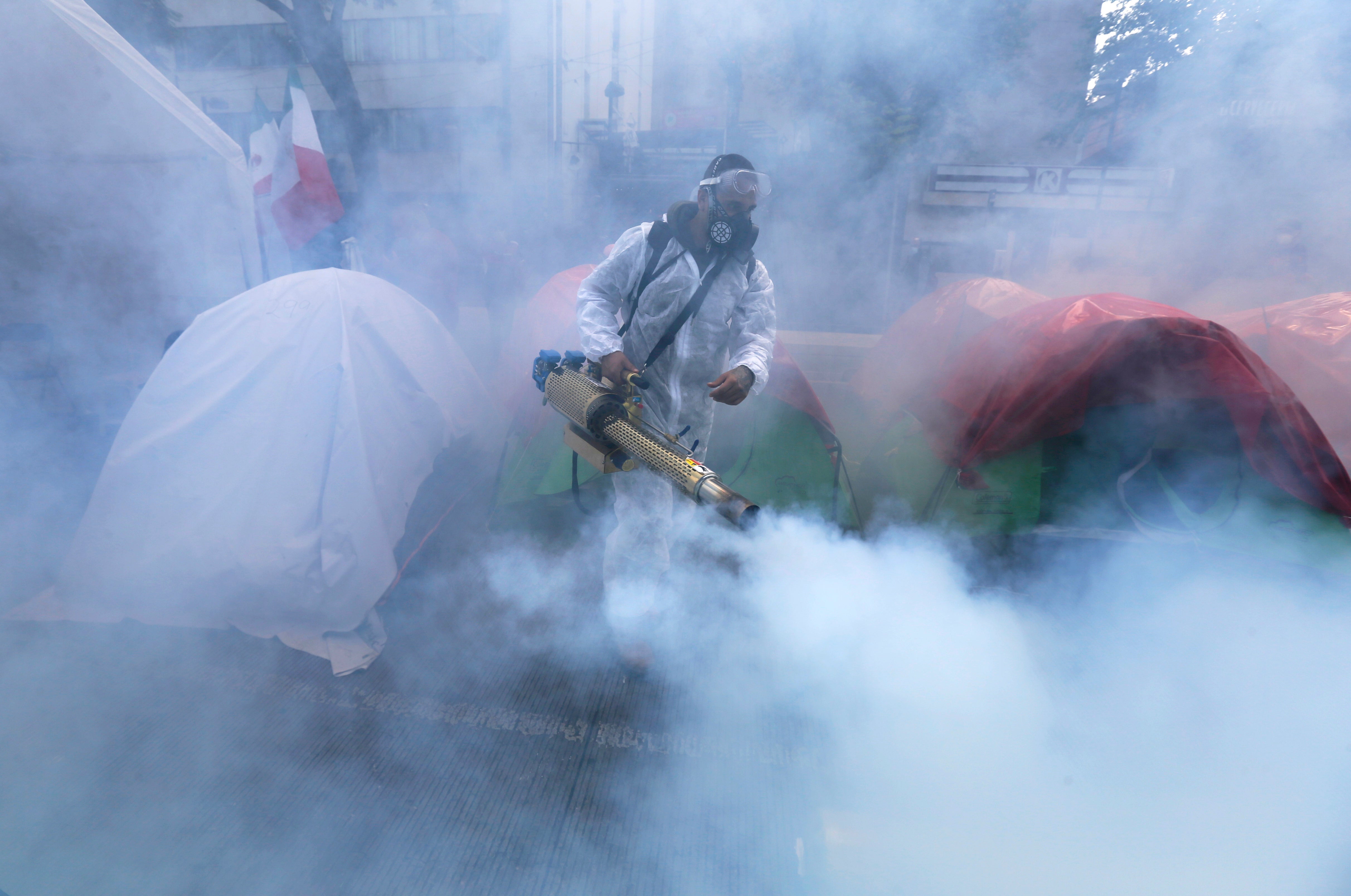 APTOPIX Mexico Protest