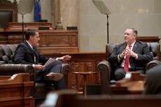 Pompeo warns of China influence in state, local governments