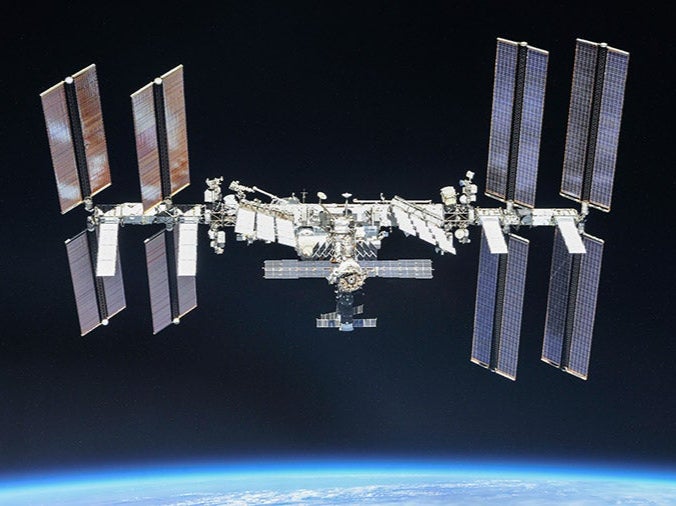 The space station had to move to ensure the debris did not hit it