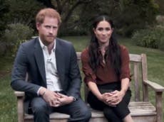 Prince Harry and Meghan Markle face criticism over video urging Americans to vote