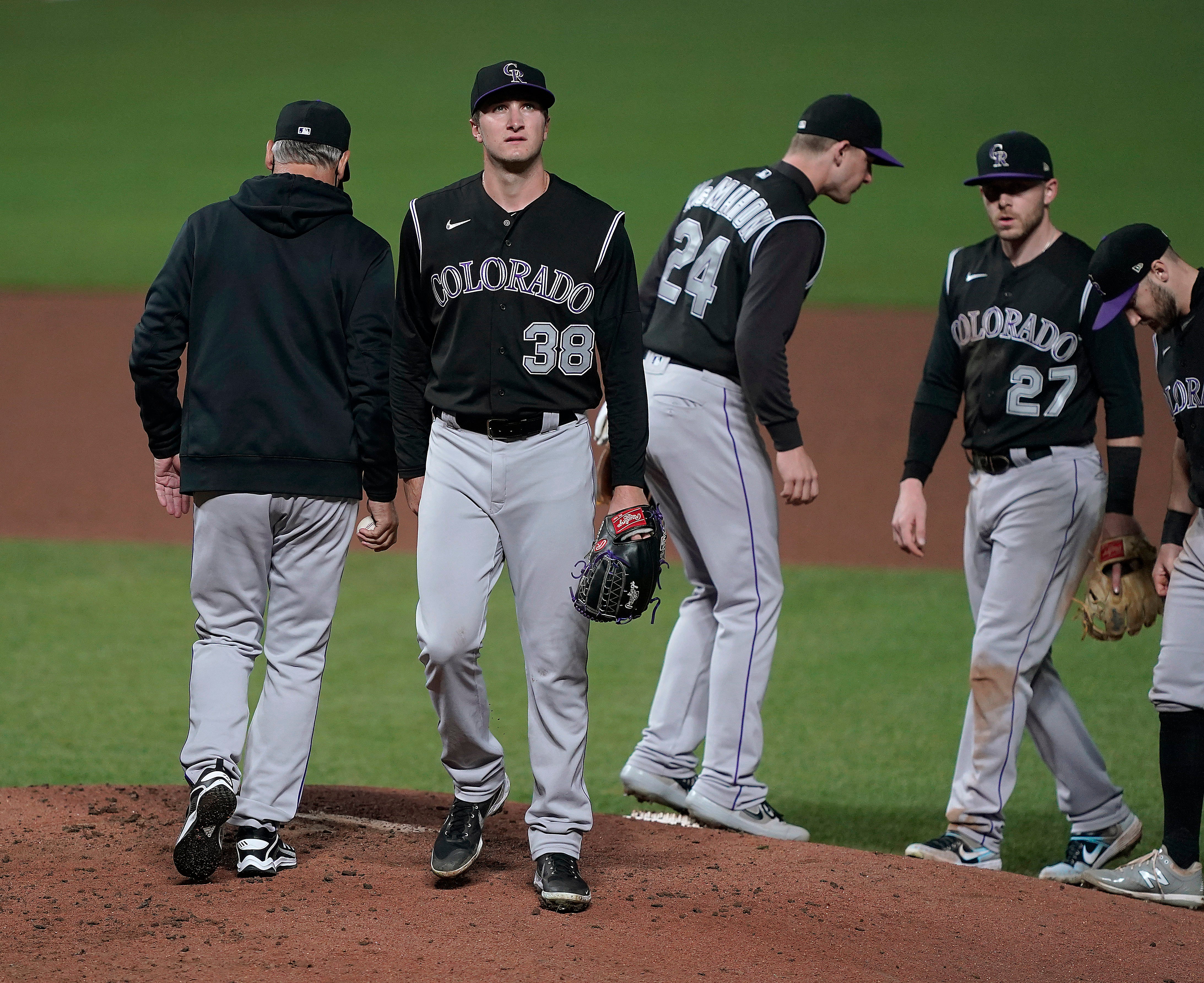 Rockies Giants Baseball