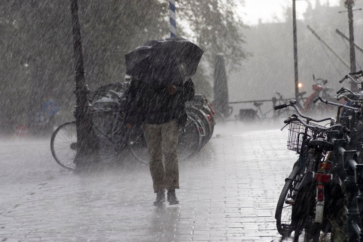 Britons should prepare to get their umbrellas or brollies out