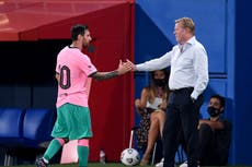 Ronald Koeman battles chaos and uncertainty as Barcelona step into unknown