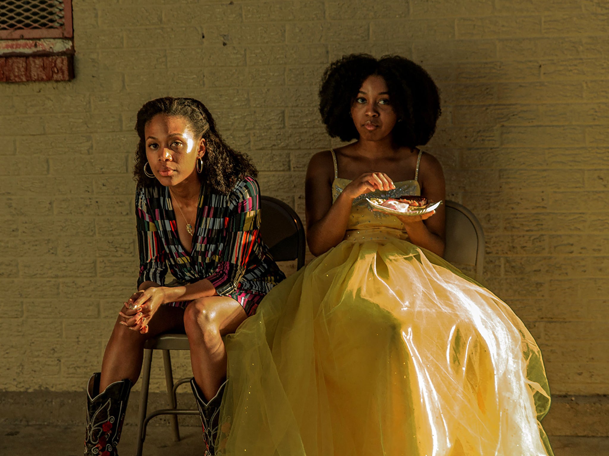 A dream deferred: Nicole Beharie, left, and Alexis Chikaeze, who play mother and daughter in 'Miss Juneteenth'