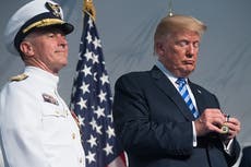 Trump’s ex-Coast Guard chief backs Biden after president’s dismissal of science and ‘irrevocable’ damage to environment