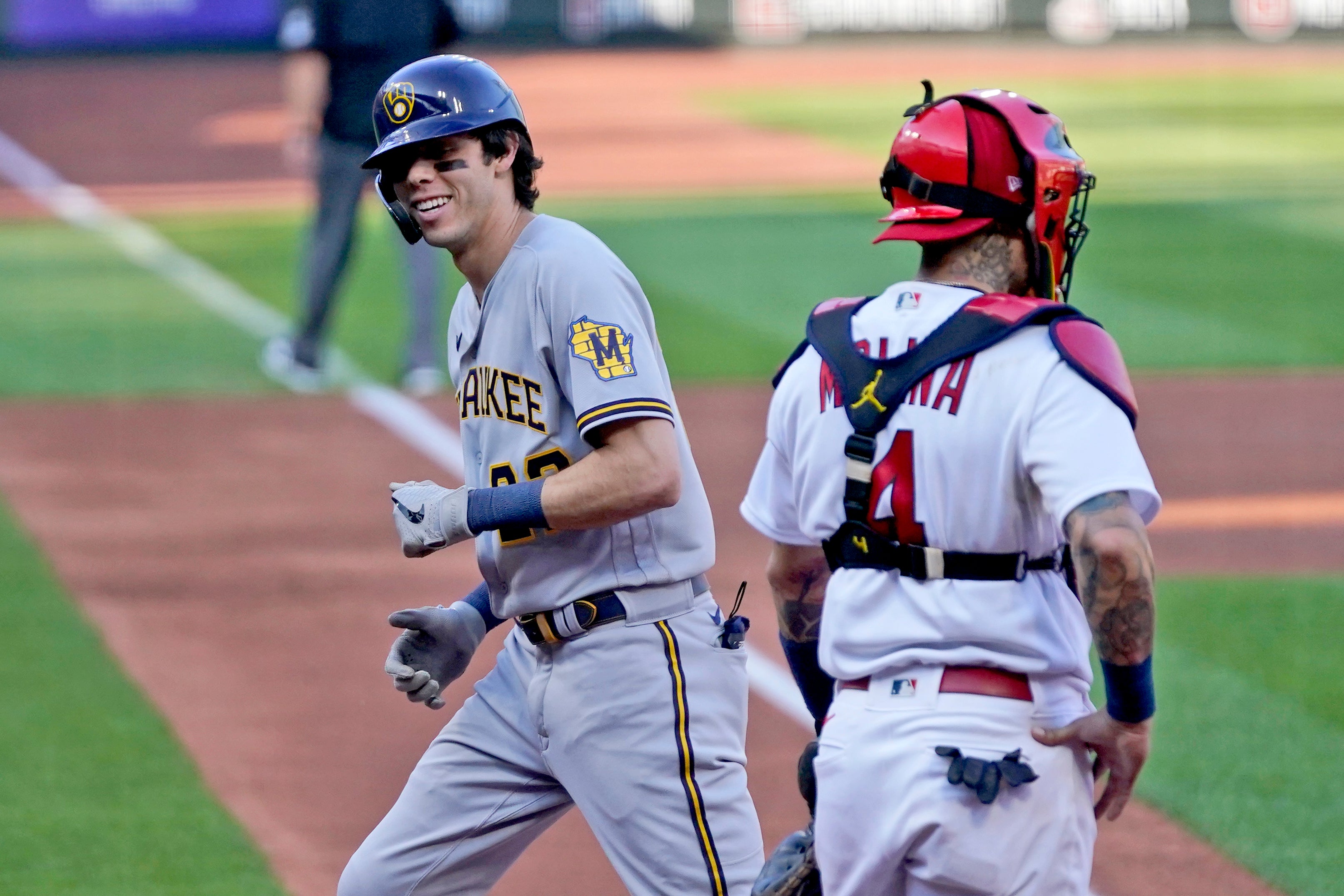 Brewers Cardinals Baseball