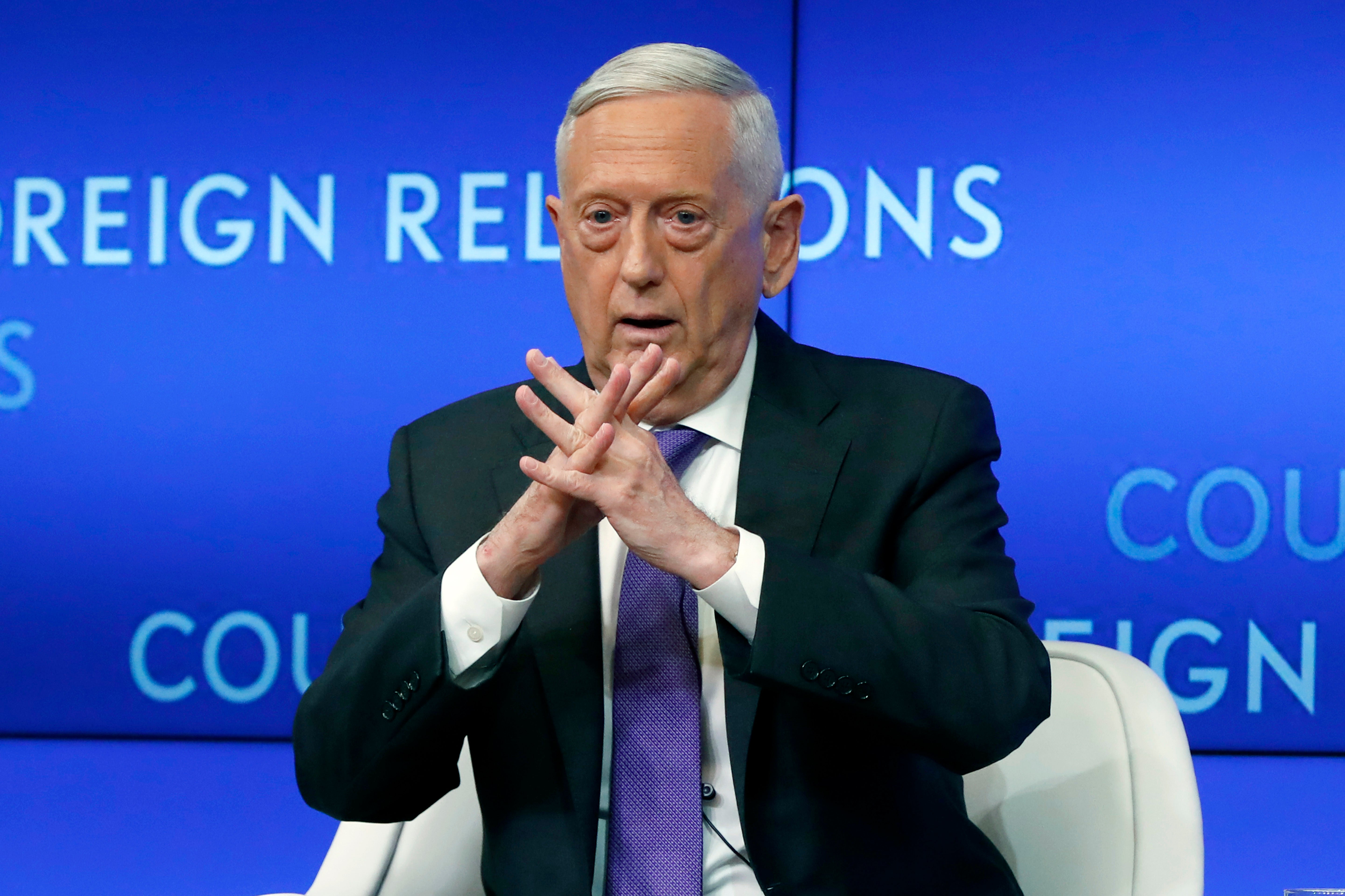 Jim Mattis resigned midway through Trump’s term in opposition to his decision to withdraw American troops from Syria