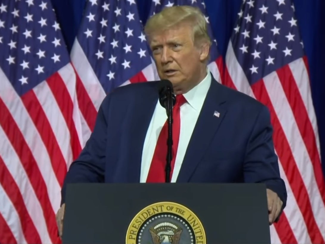 Trump claims Abraham Lincoln was not 'big on Hispanic movement'