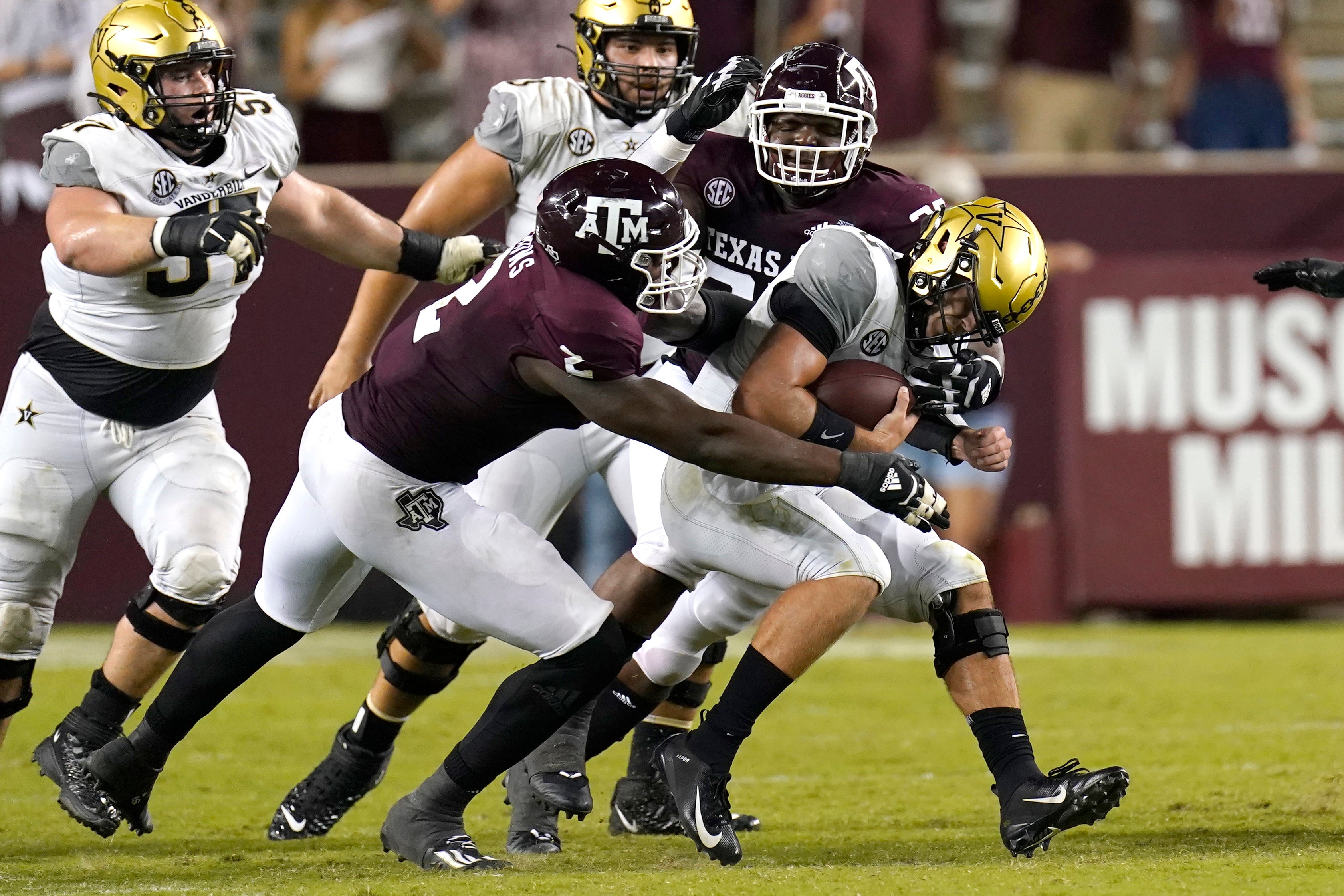 Vanderbilt Texas A M Football