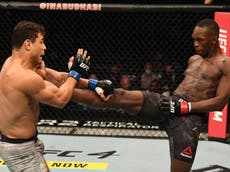 Adesanya finishes Costa at UFC 253 to retain middleweight title