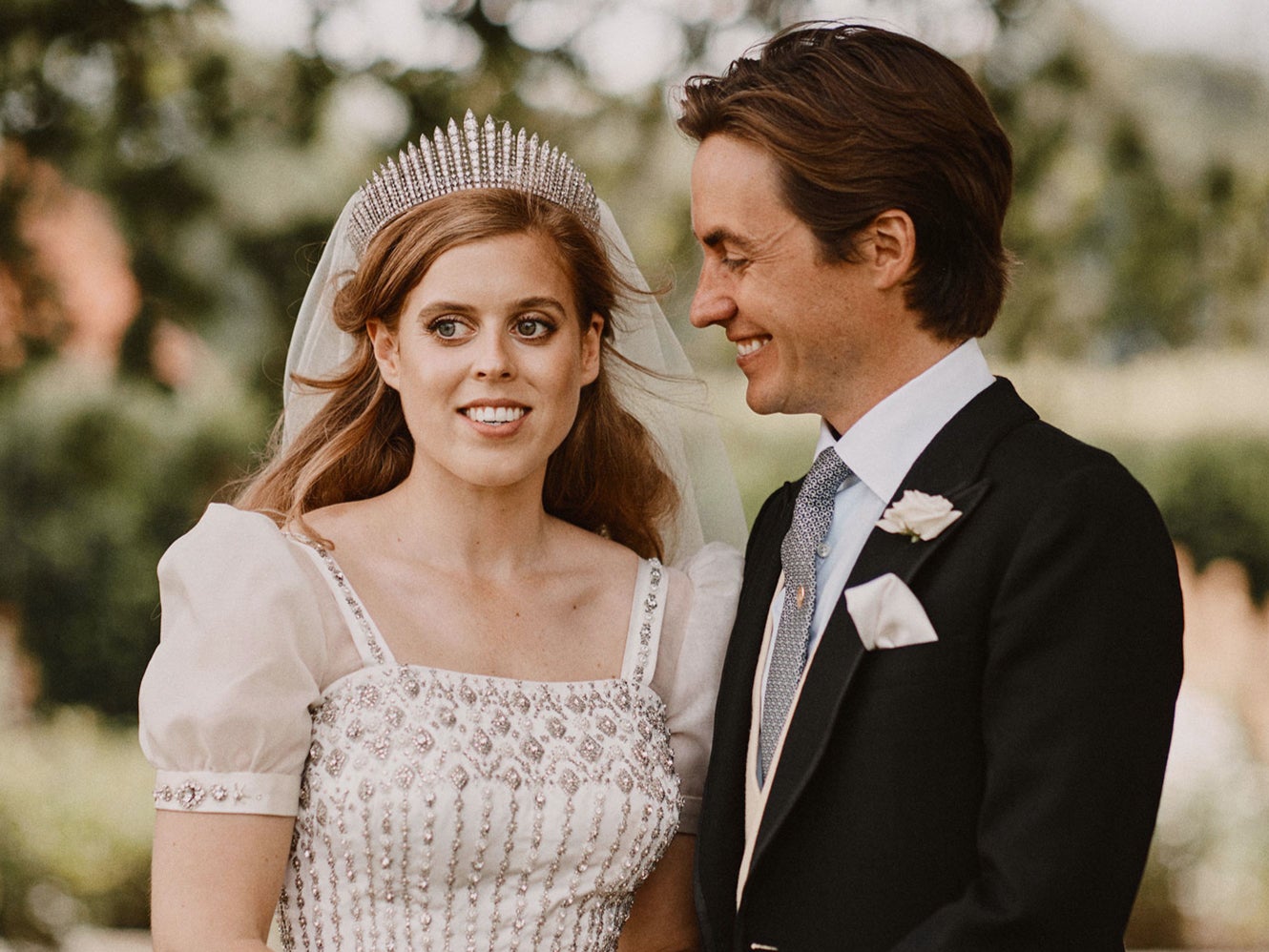 Princess Beatrice talks about secret wedding for the first time