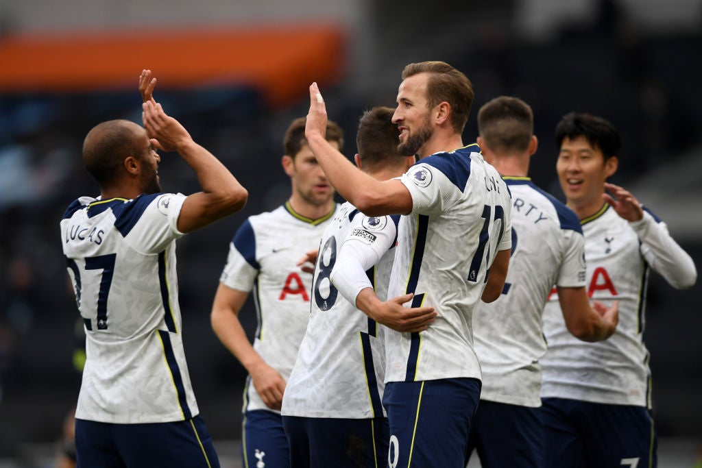 Harry Kane created Spurs' goal