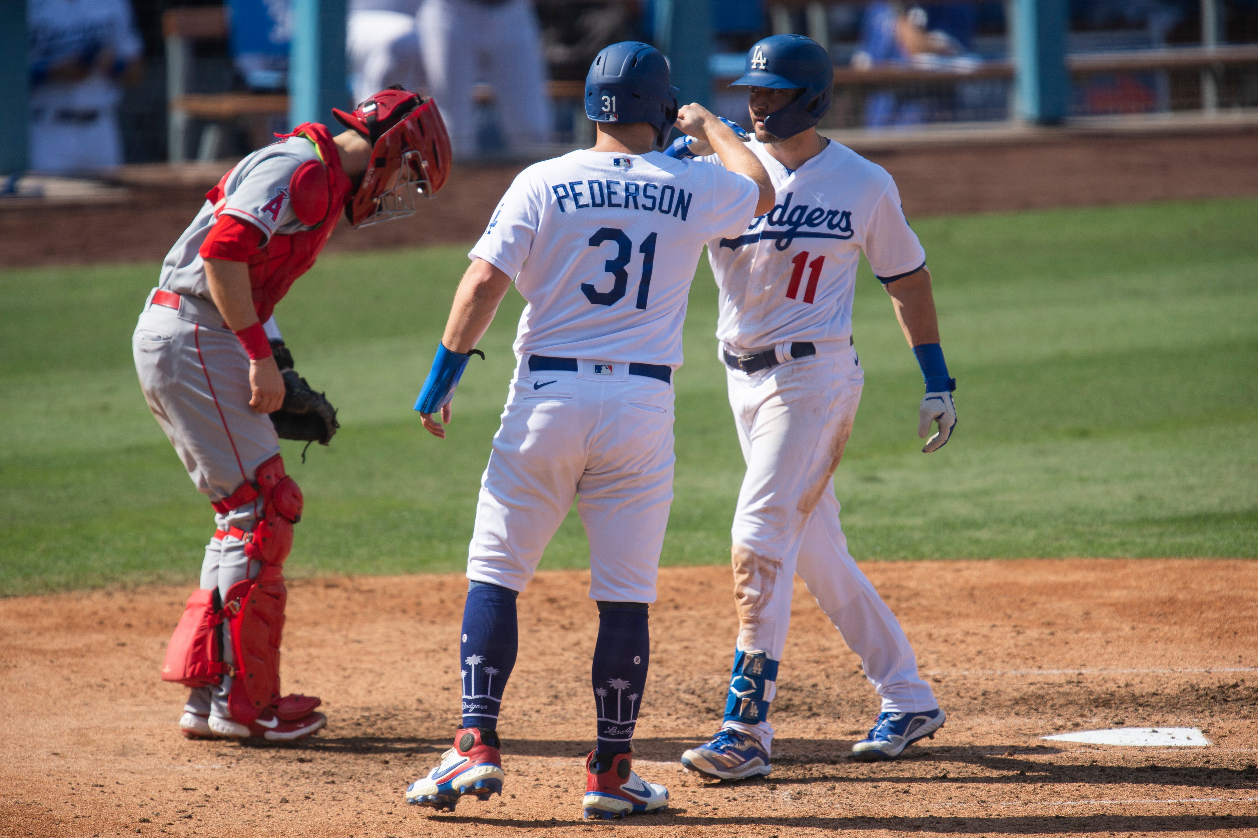 Angels Dodgers Baseball