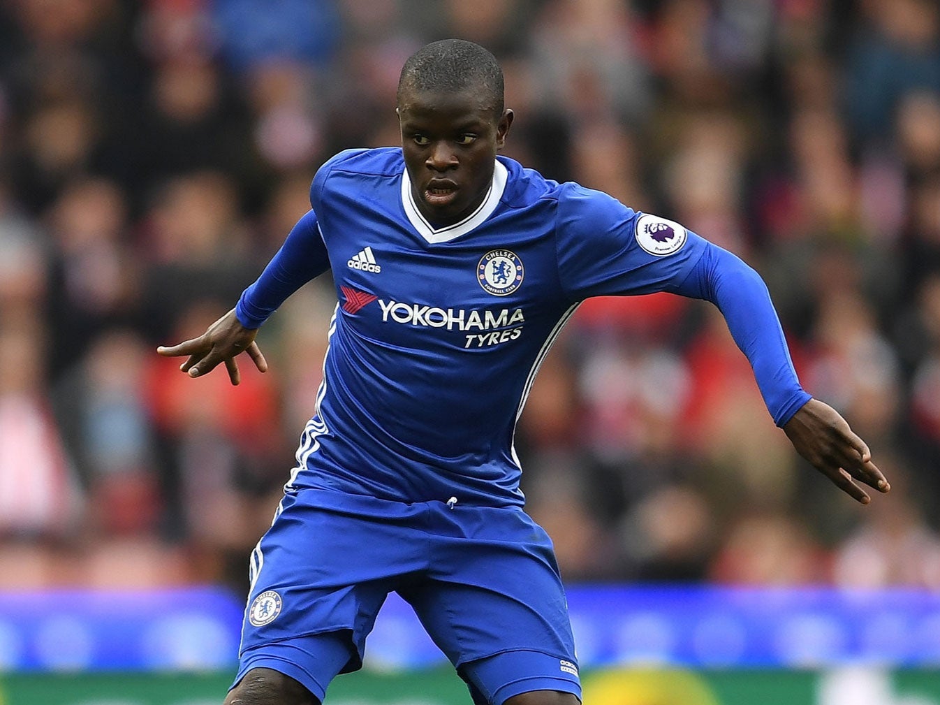 Chelsea midfielder N'Golo Kante