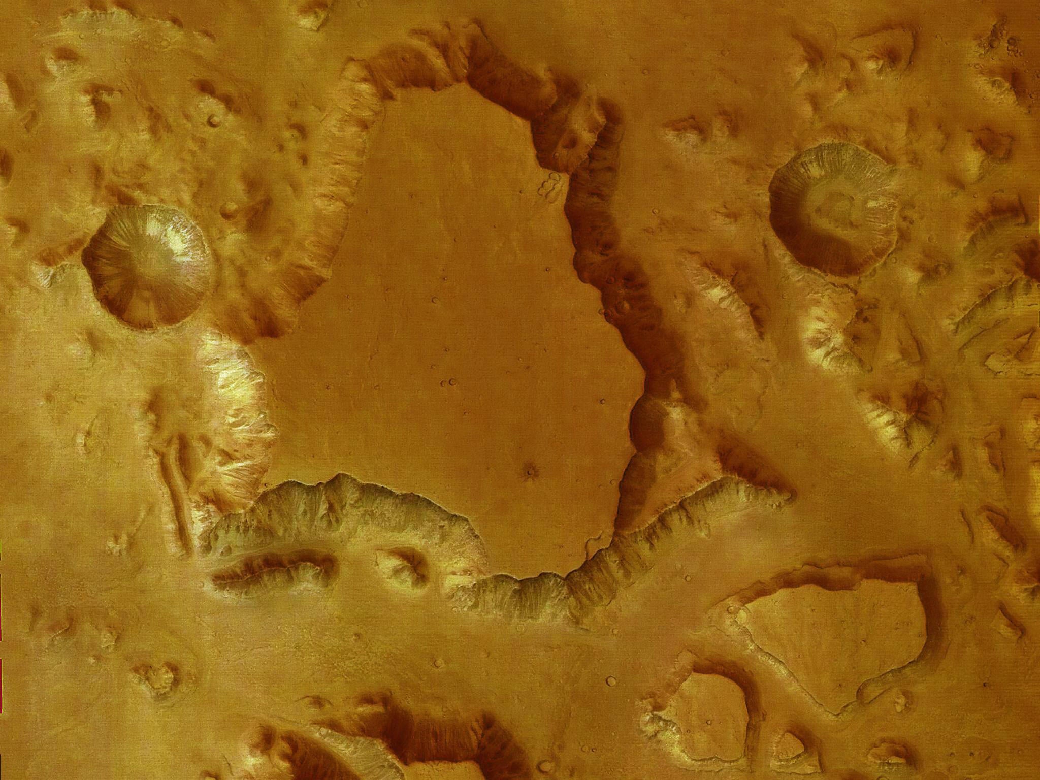 Multiple 'water bodies' found under surface of Mars