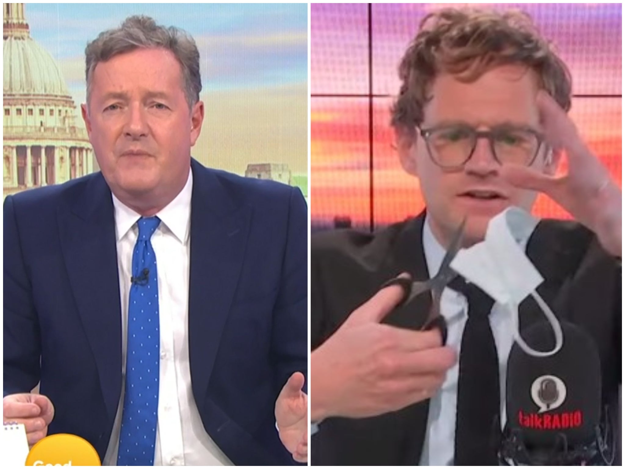 Piers Morgan and Mark Dolan