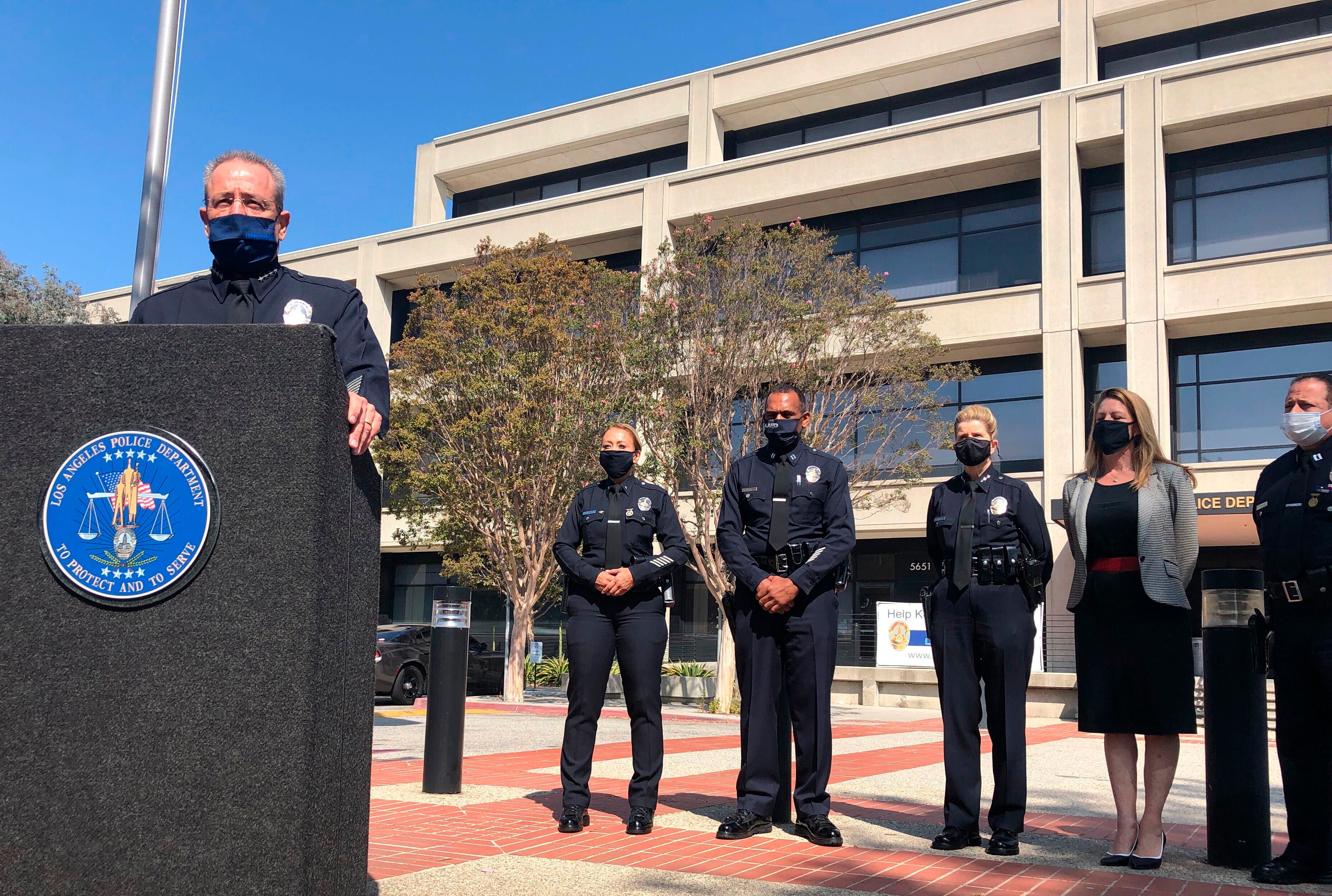 LAPD Station Attack Video