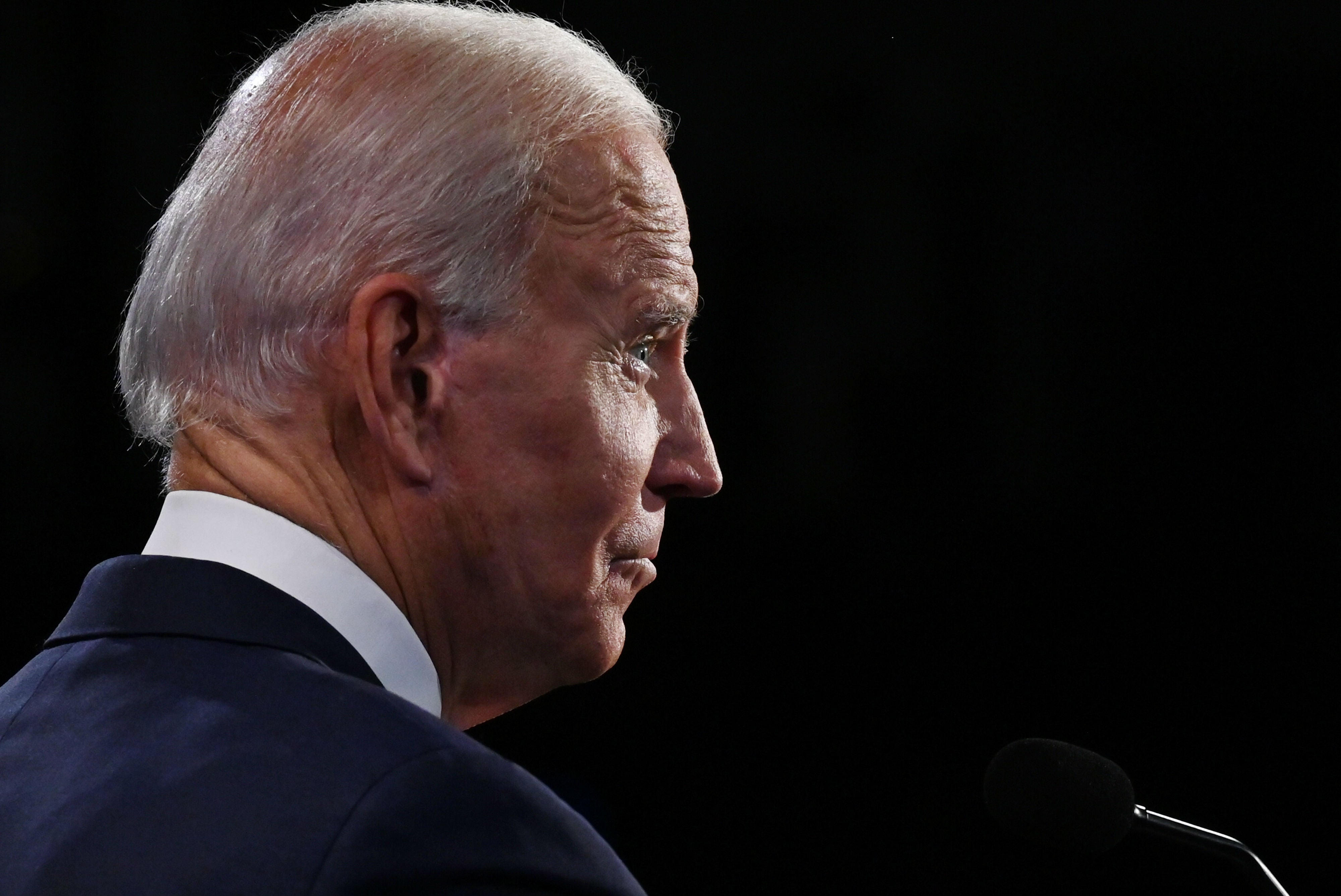 Joe Biden's first task was to 'show up'