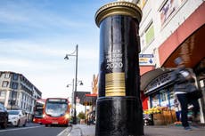 Black History Month: Royal Mail unveils special postboxes in honour of black Britons