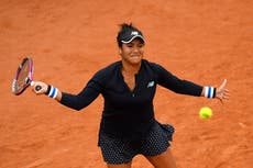 French Open: Honest Heather Watson paints bleak picture of Britain’s tennis future after first-round exit