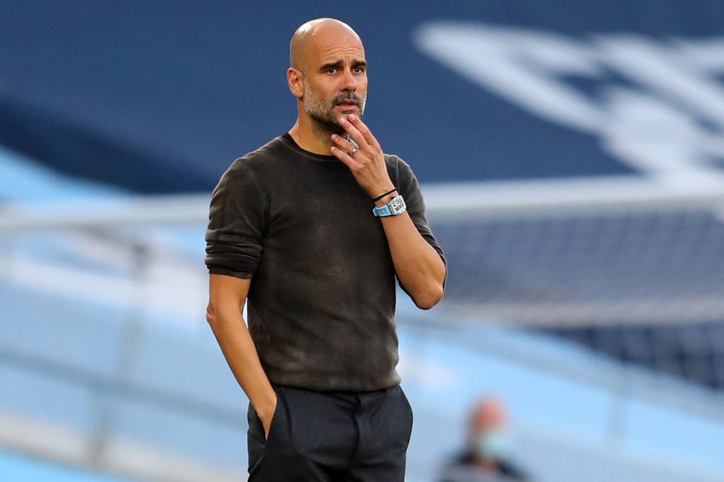 Guardiola is hoping Man City bounce back to winning ways