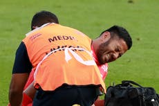 England suffer double injury blow with Manu Tuilagi and Courtney Lawes helped off in Sale’s win at Northampton
