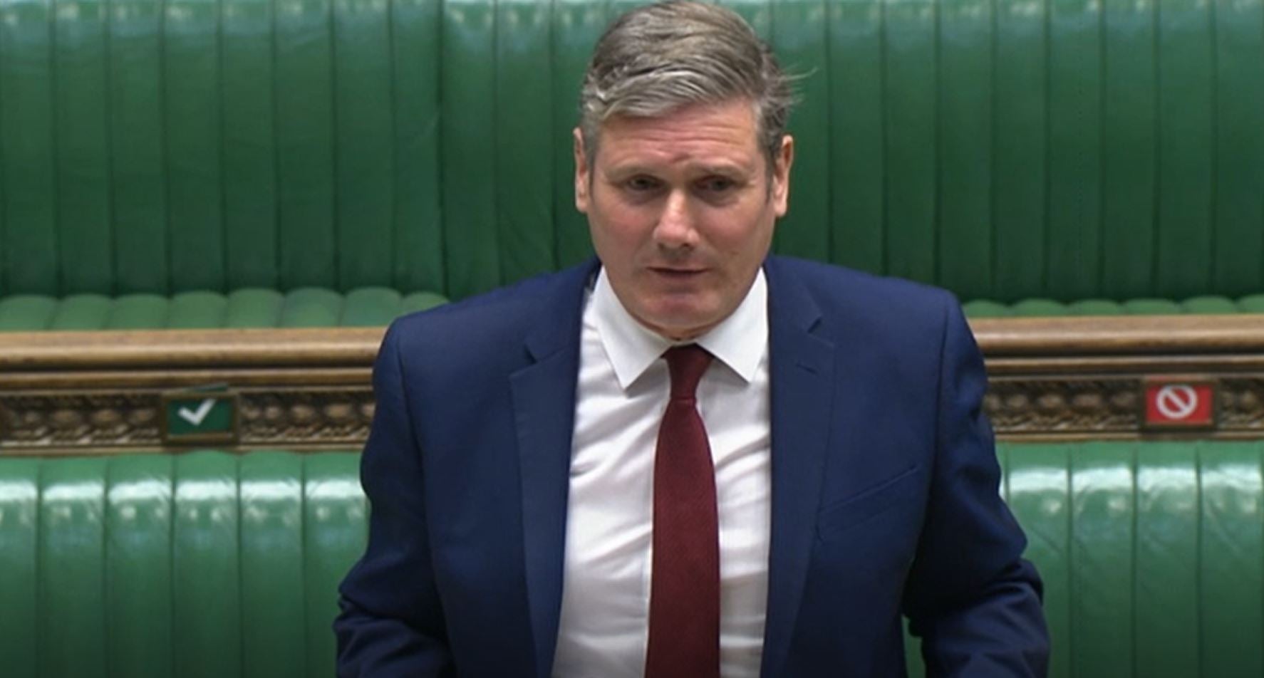 Keir Starmer at PMQs