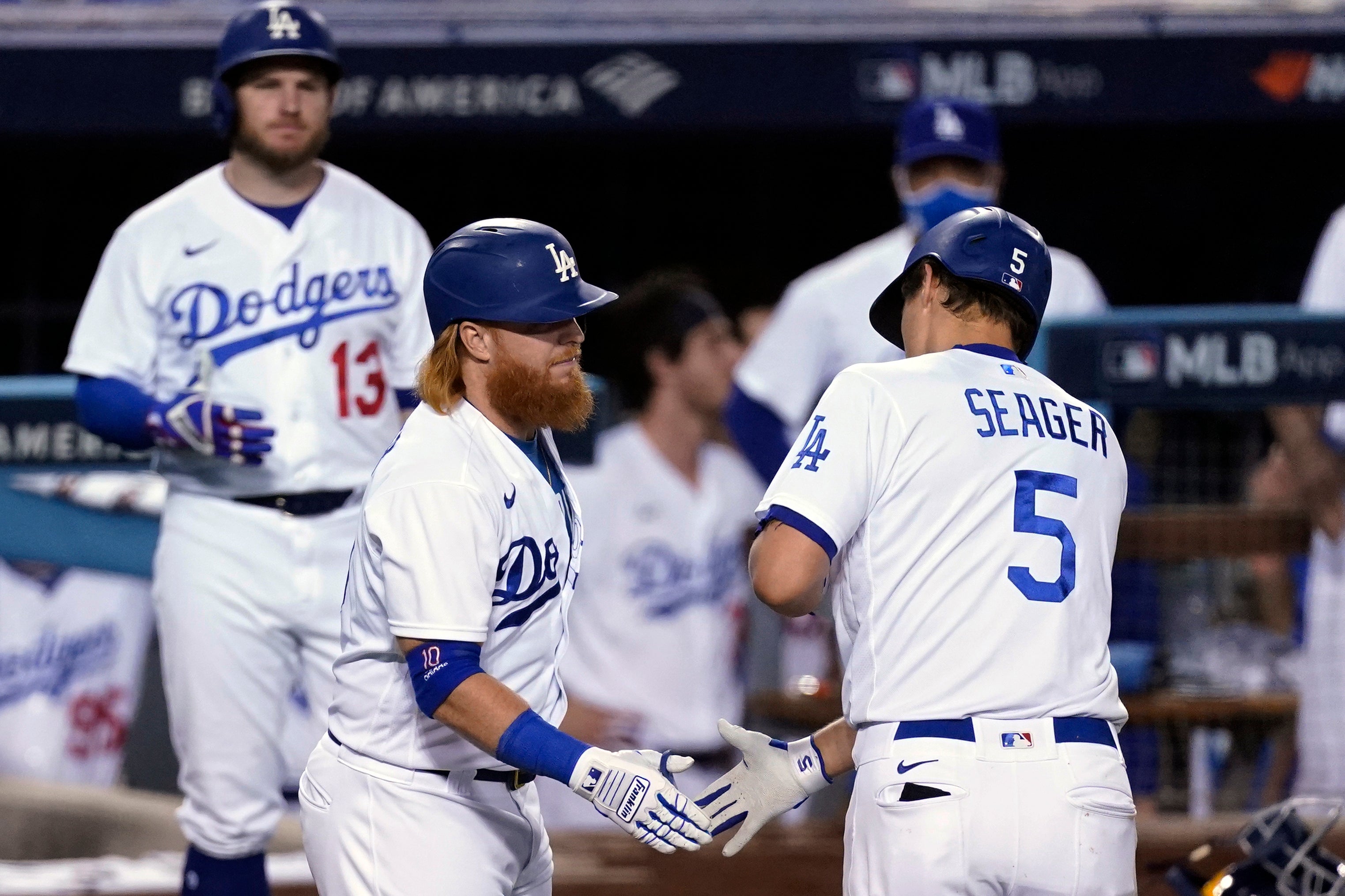 Brewers Dodgers Baseball