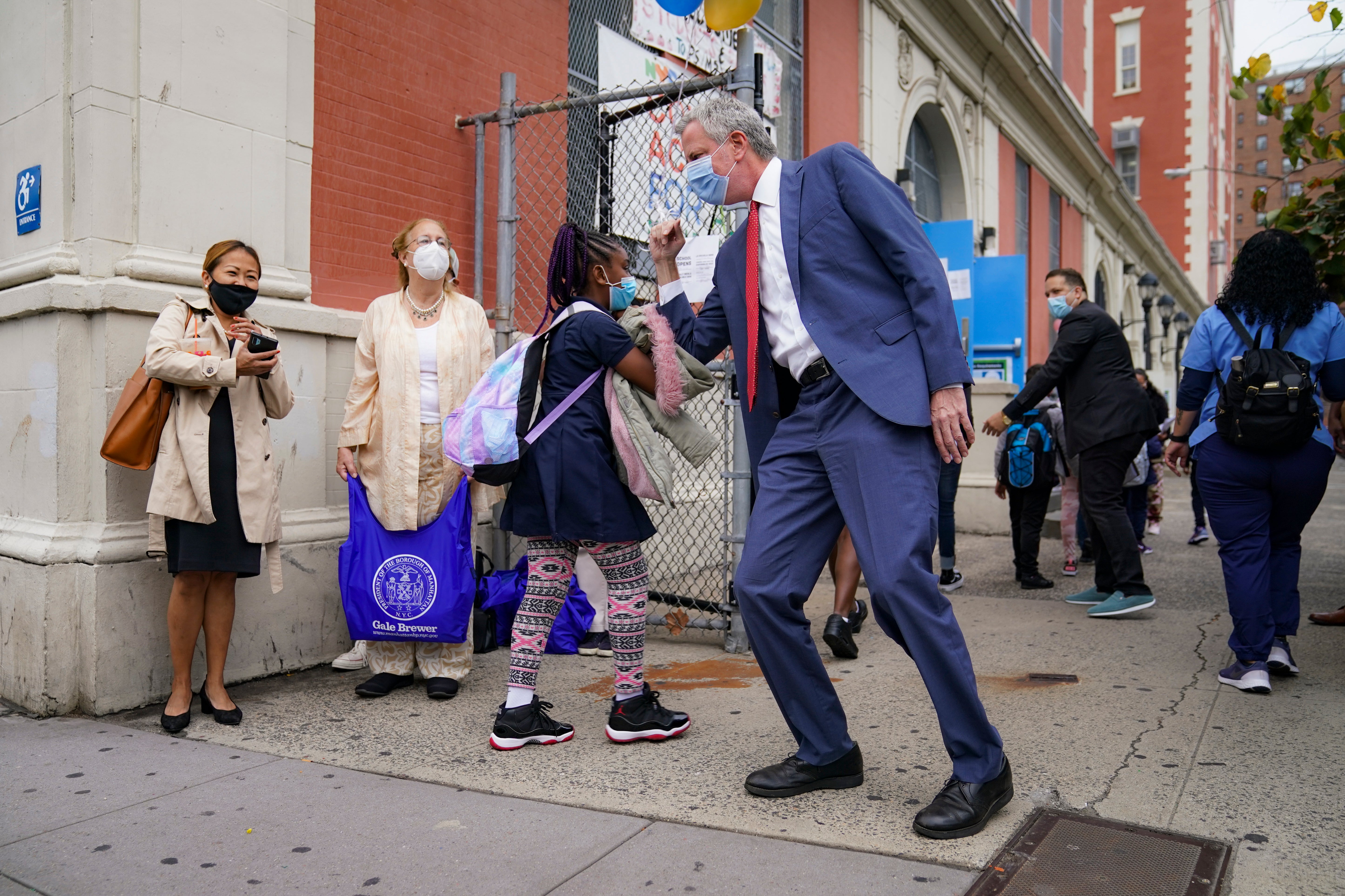 Virus Outbreak NYC Schools